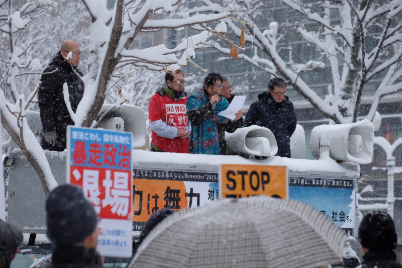 「戦争をさせない北海道委員会」総がかり行動が開催されます。（12月19日）