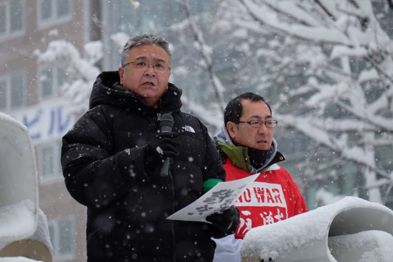 「戦争をさせない北海道委員会」総がかり行動が開催されます。（12月19日）