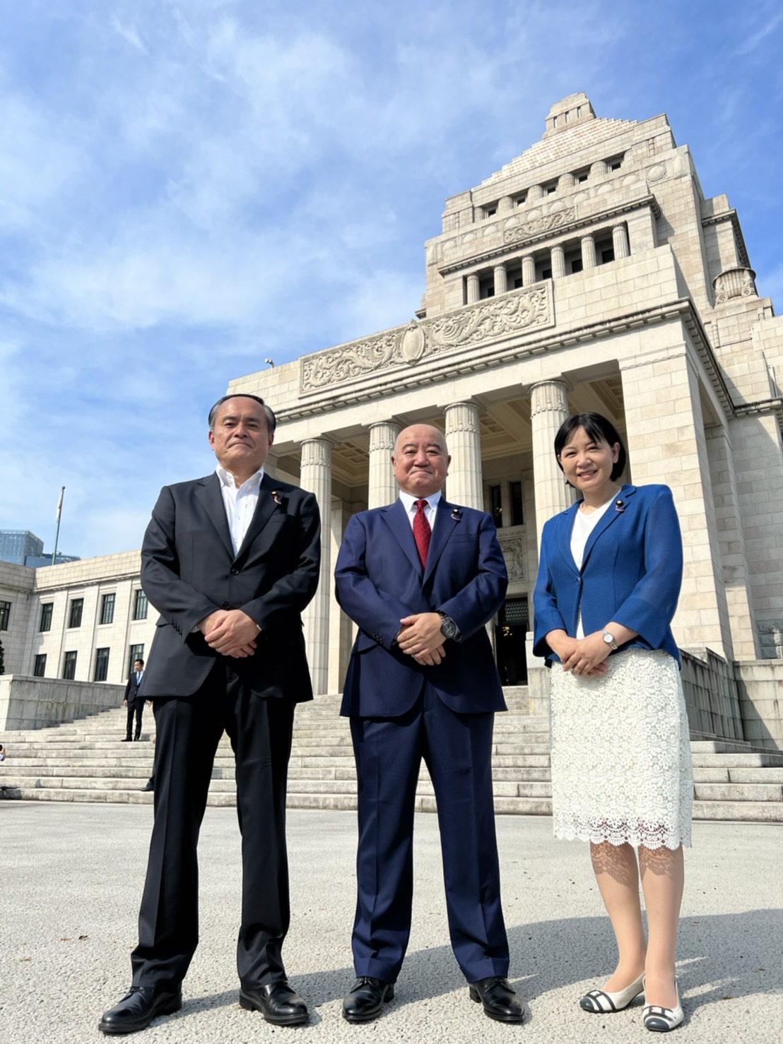 【政治部】鬼木まこと参議院議員！初登院！＝第209回臨時国会（2022.8.3）
