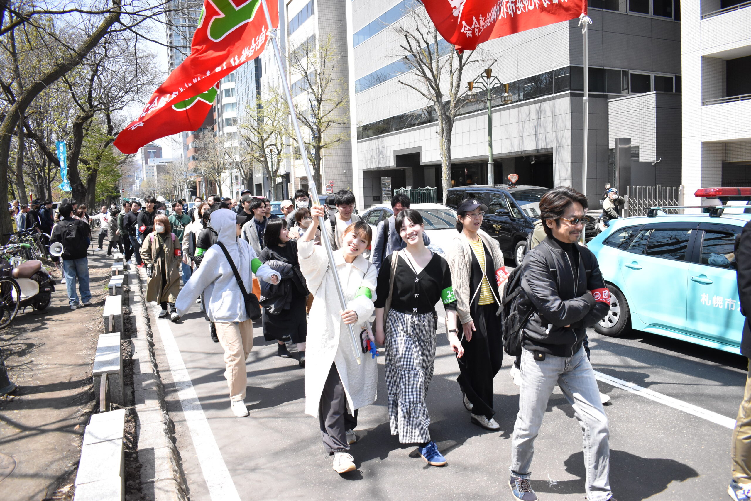 第96回全道メーデー大会＝「労働者のための社会」をめざす！